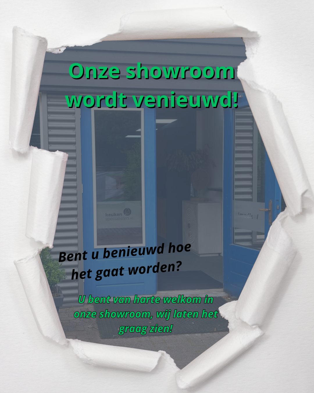 Showroom Verbouwing