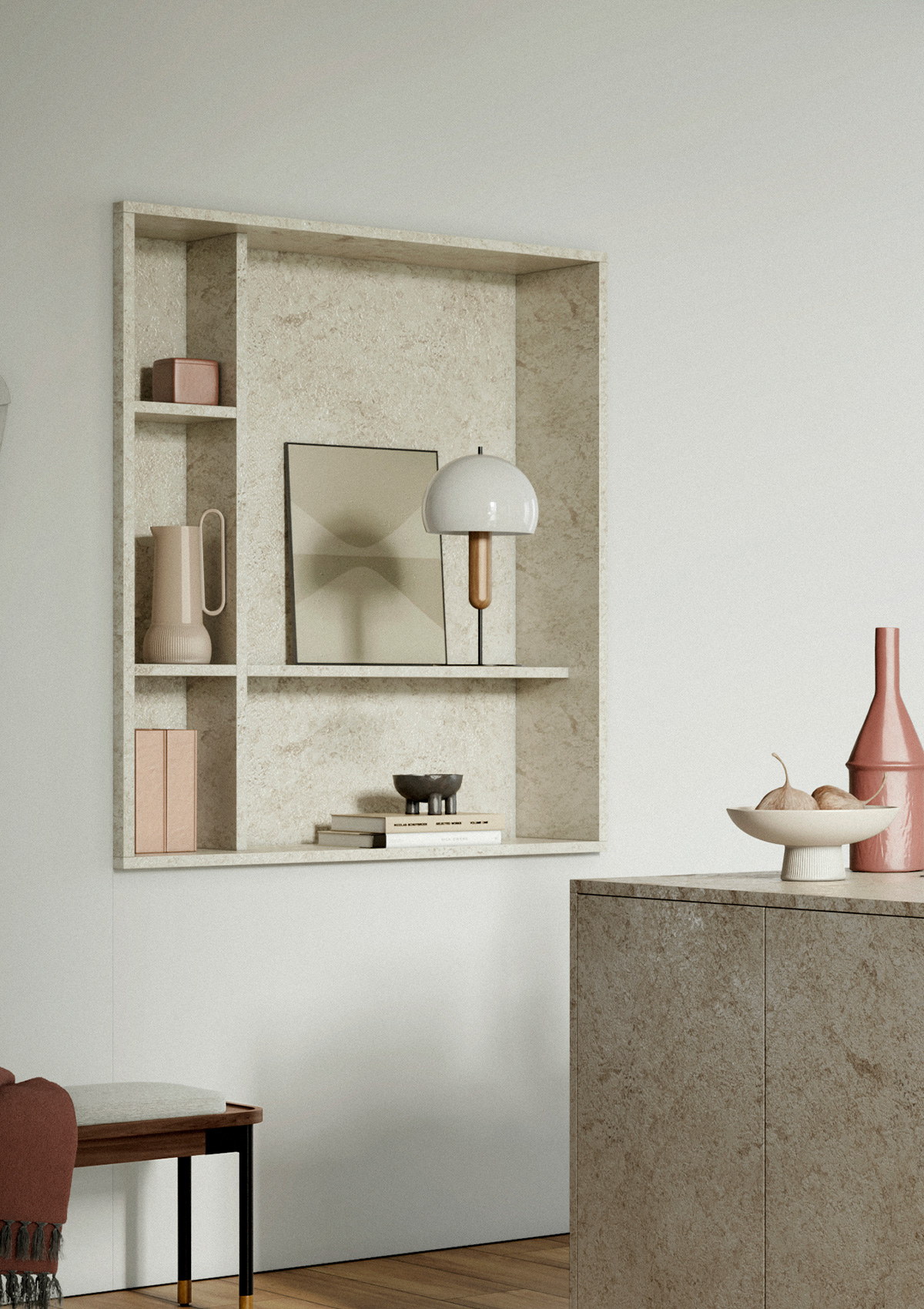 AV3050_Granit-beige_AV6000_Umbra-natur_Nische_1200x1700