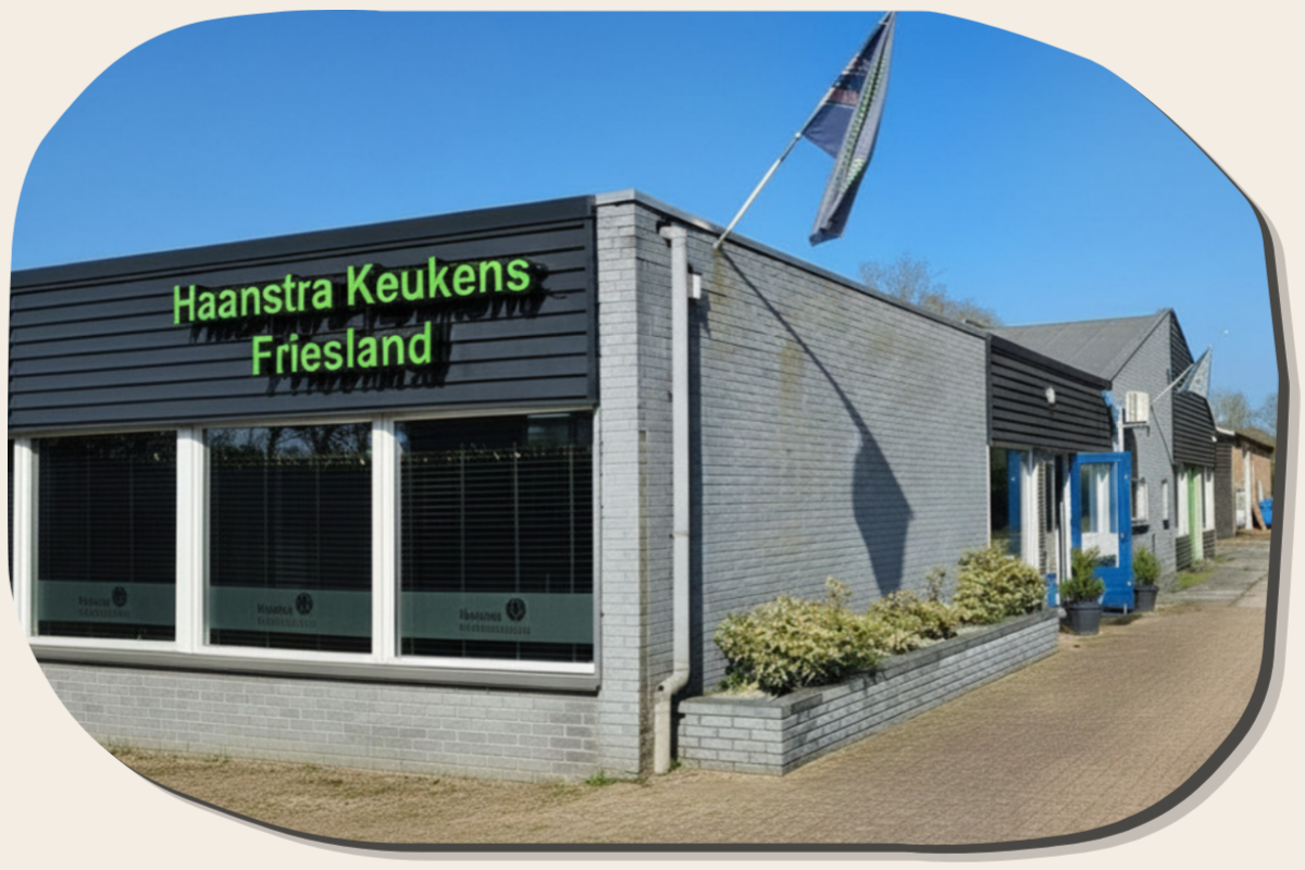 showroom keuken pagina website